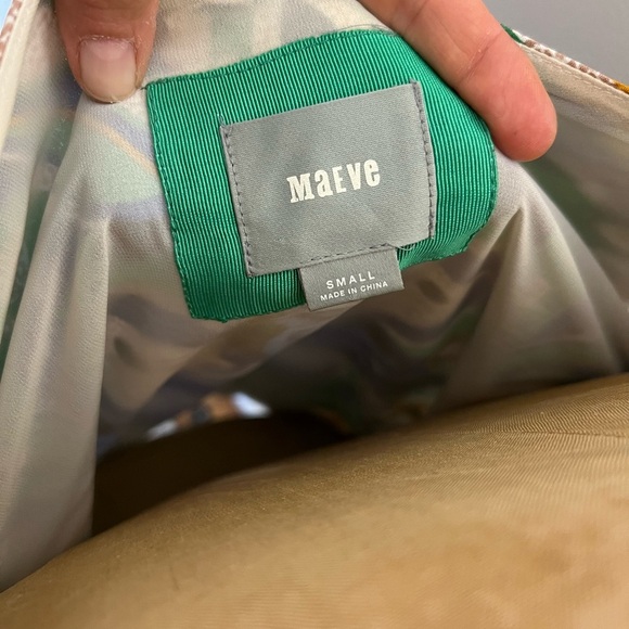 Anthropologie Maeve bright beautiful knee length dress small - Picture 5 of 7